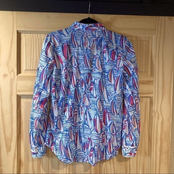 Lilly PULITZER CRUISER RESORT SHIRT - Picture 5 of 5